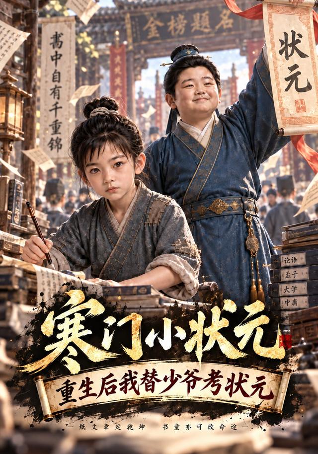 寒门小状元重生后我替少爷考状元