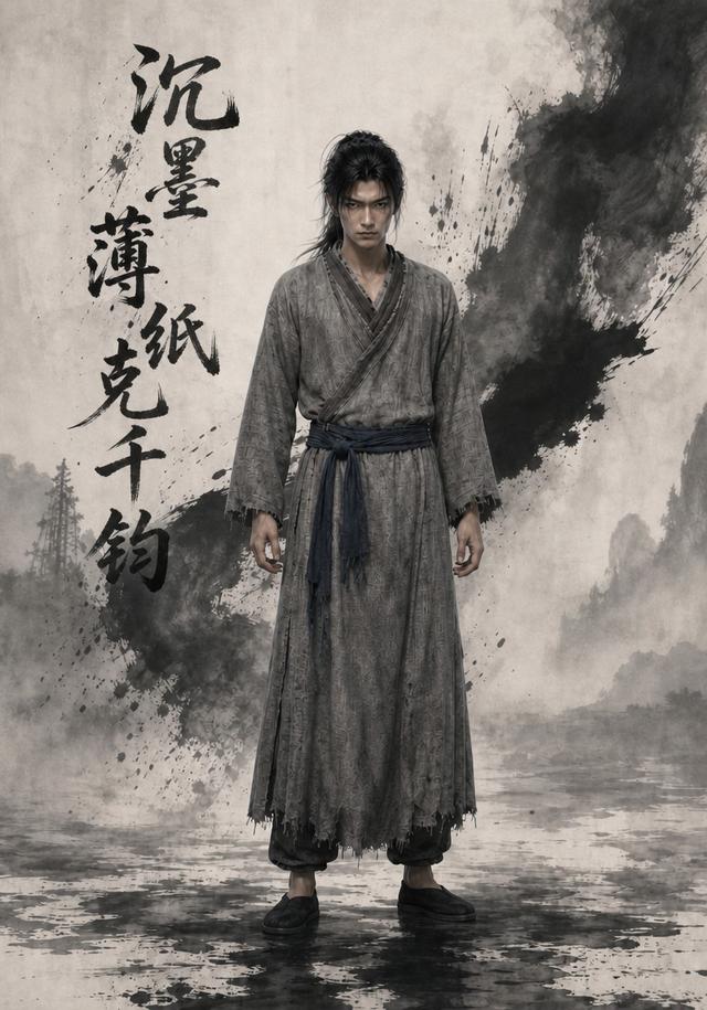 沉墨薄纸克千钧 cover