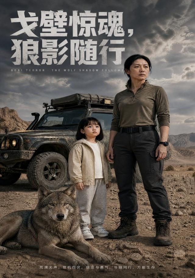 戈壁惊魂，狼影随行 cover