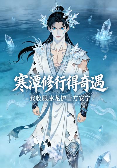 寒潭修行得奇遇 我收服冰龙护一方安宁