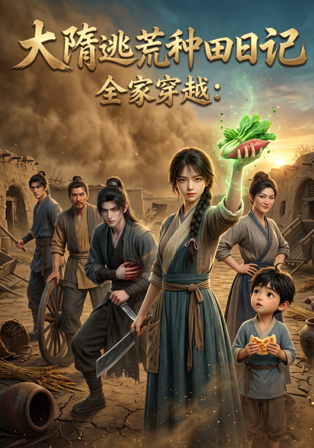 全家穿越：大隋逃荒种田日记 cover
