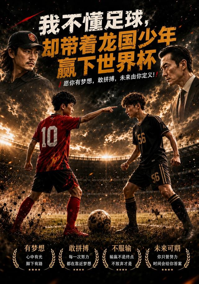 我不懂足球，却带着龙国少年赢下世界杯 cover