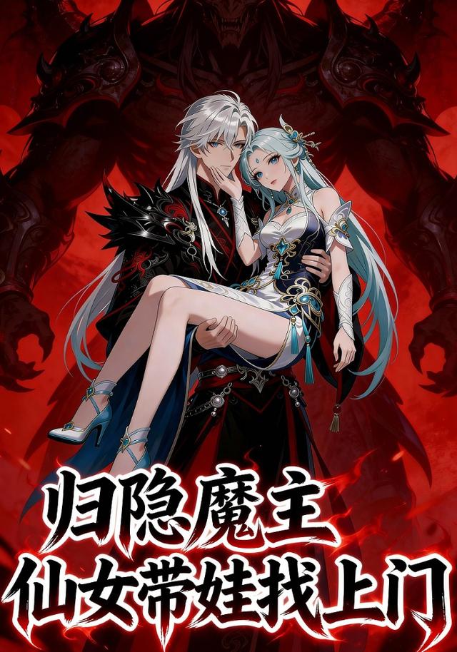 归隐魔主，仙⼥带娃找上⻔封面图