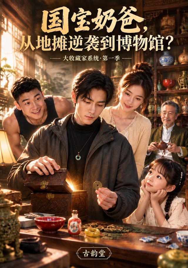 国宝奶爸，从地摊逆袭到博物馆