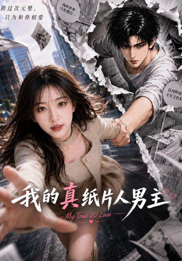 我的真纸片人男主 cover