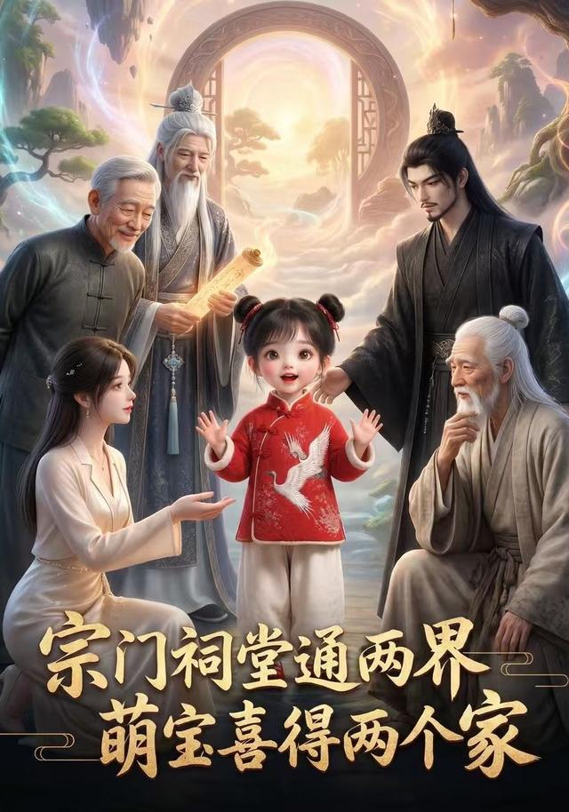 宗门祠堂通两界，萌宝喜得两个家 cover