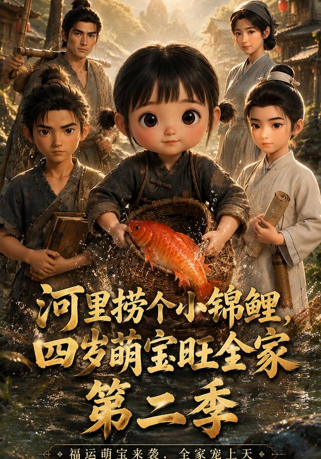 河里捞个小锦鲤，四岁萌宝旺全家第二季 cover