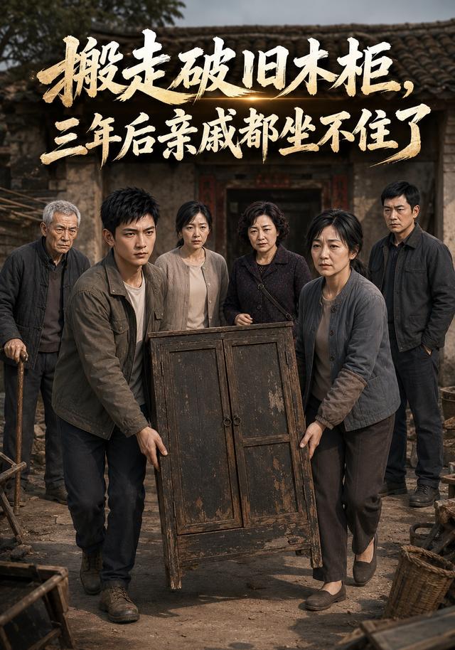 搬走破旧木柜，三年后亲戚都坐不住了 cover