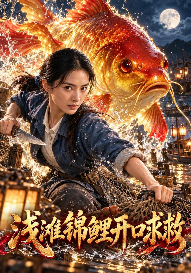 浅滩锦鲤开口求救