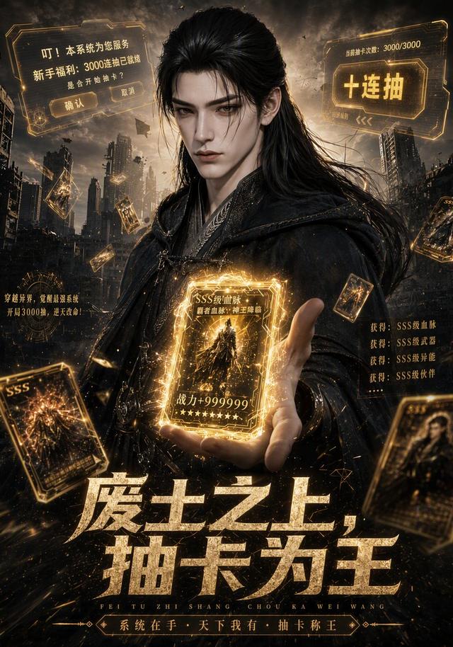 废土之上，抽卡为王 cover