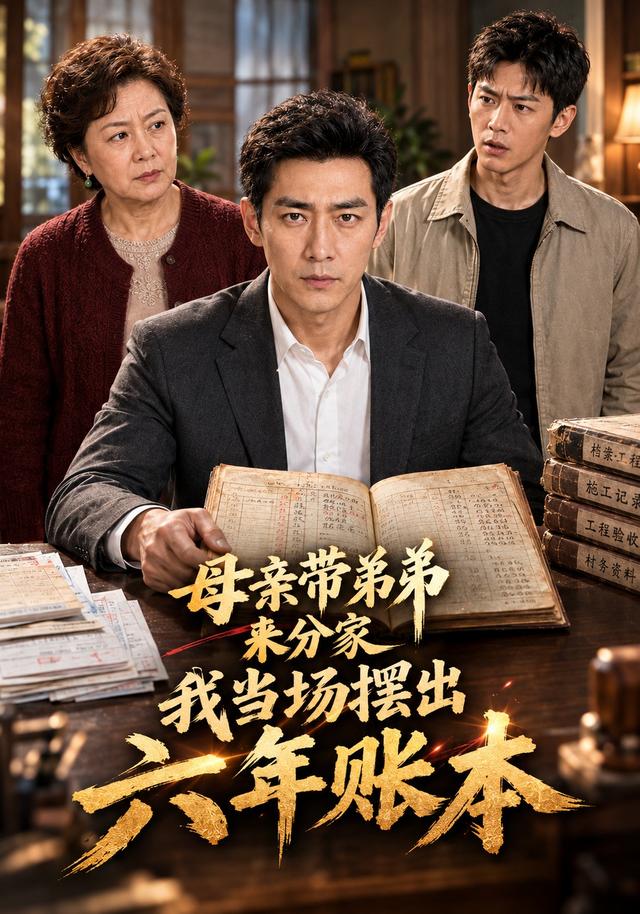 母亲带弟弟来分家，我当场摆出六年账本 cover