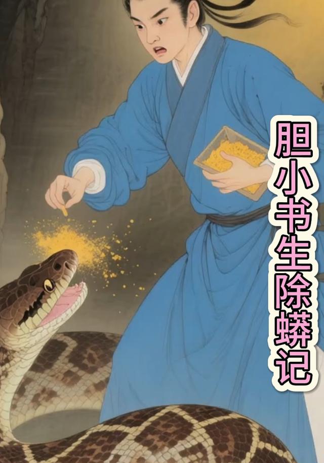 胆小书生除蟒记封面图