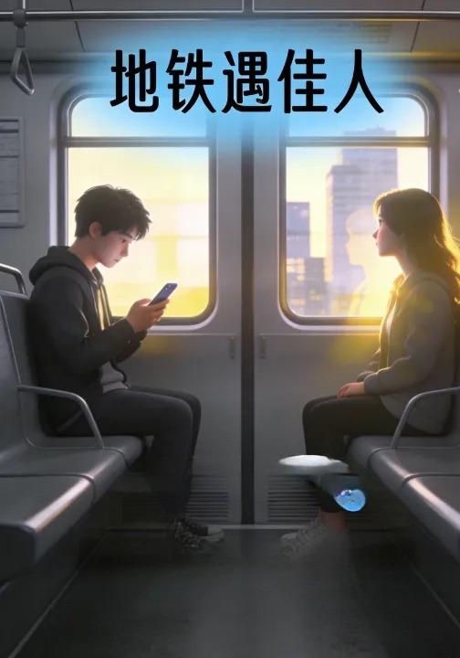 地铁遇佳人封面图