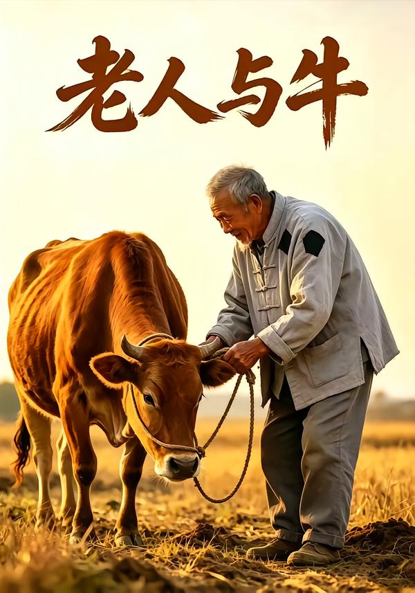 老人与牛