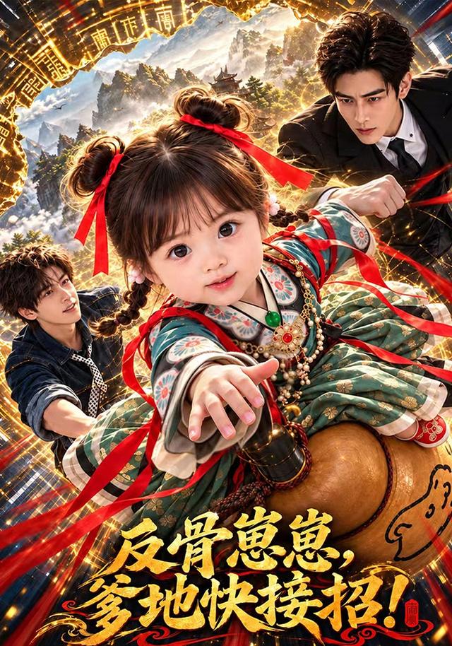 《反骨崽崽，爹地快接招！》作品海报