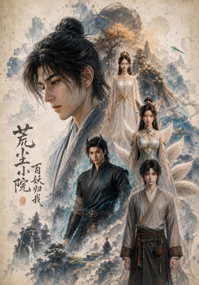 荒尘小院百妖归我 cover