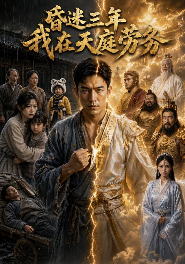 昏迷三年，我在天庭劳务 cover