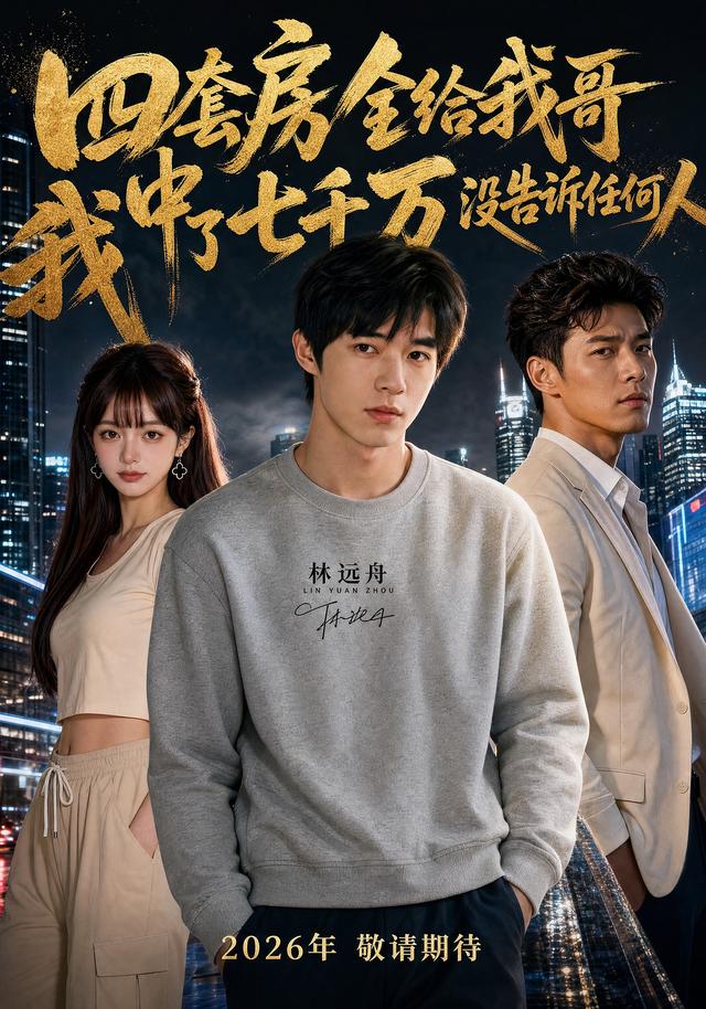 四套房全给我哥，我中了七千万没告诉任何人