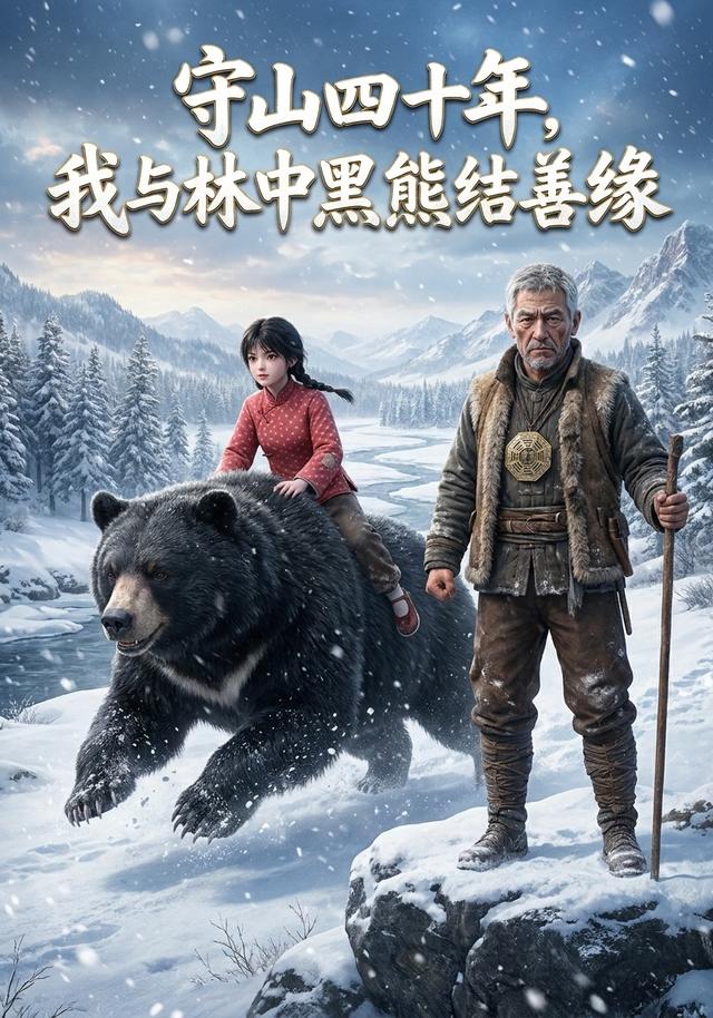守山四十年，我与林中黑熊结善缘