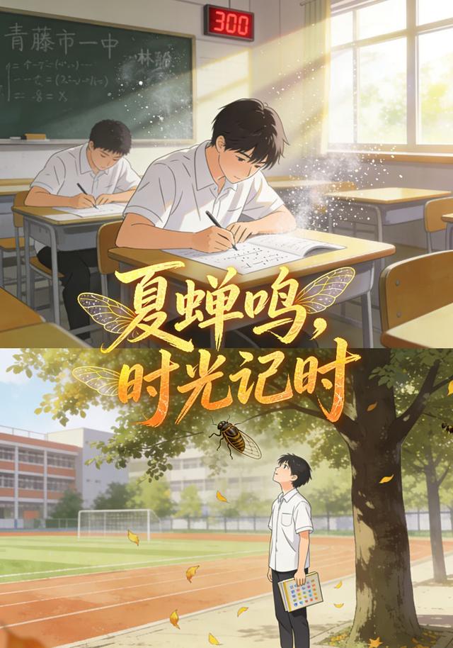 夏蝉鸣，时光记时封面图