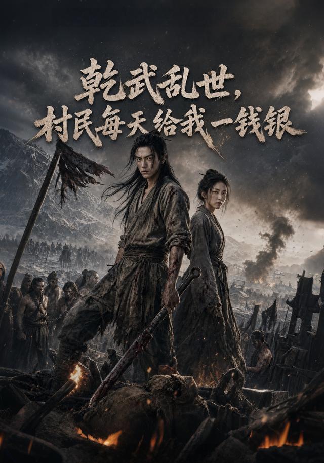 乾武乱世，村民每天给我一钱银