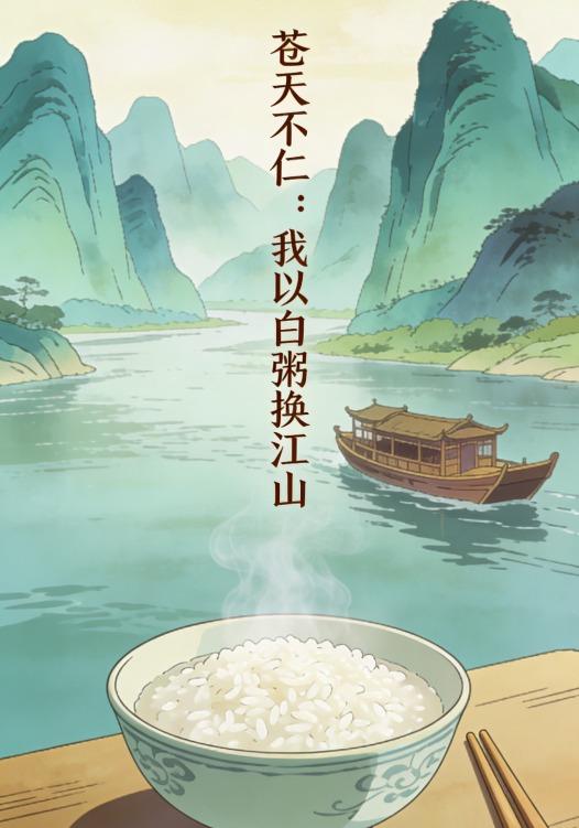 苍天不仁：我以白粥换江山封面图