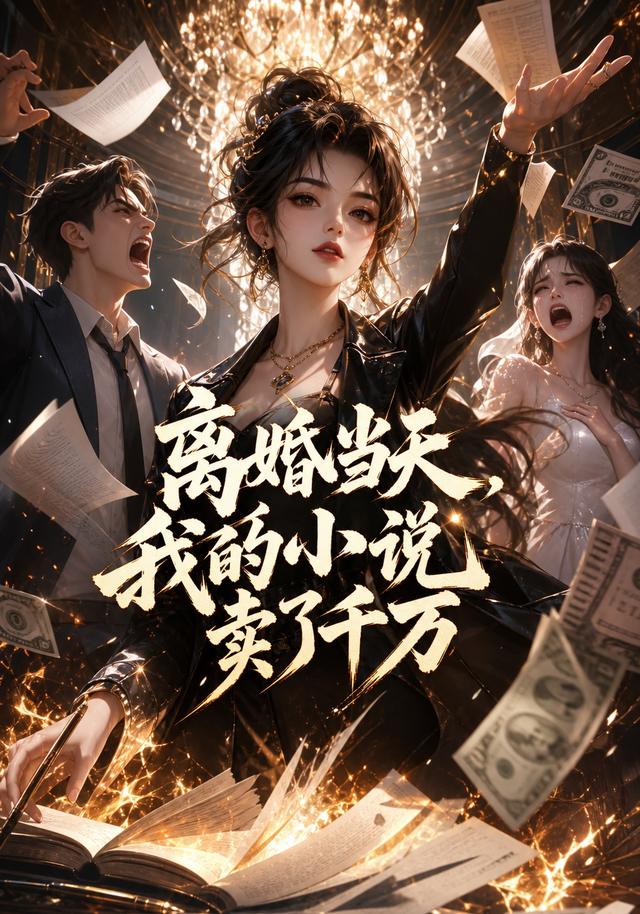离婚当天，我的小说卖了千万 cover