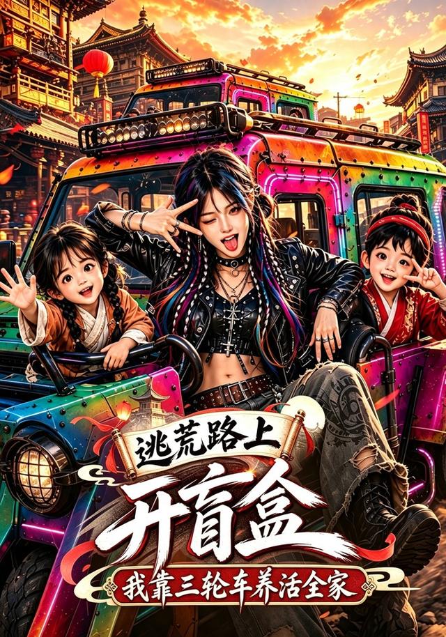 逃荒路上开盲盒，我靠三轮车养活全家