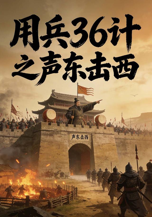 用兵36计之声东击西封面图
