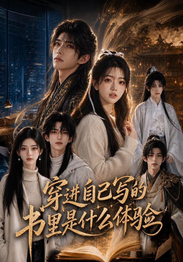 穿进自己写的书里是什么体验 cover
