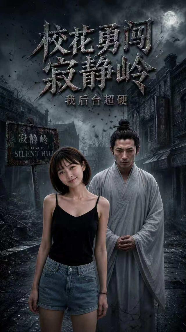 校花勇闯寂静岭，我后台超硬 cover