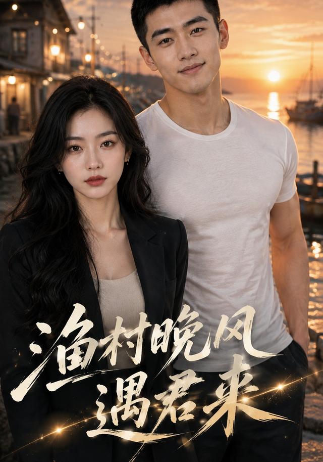 渔村晚风遇君来