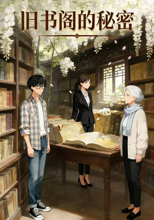 旧书阁的秘密封面图