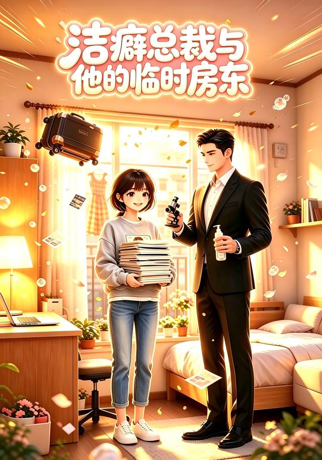 洁癖总裁与他的临时房东 cover