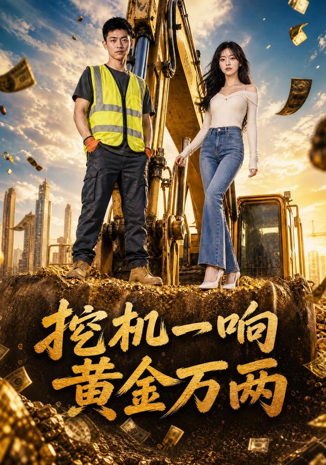 挖机一响，黄金万两封面
