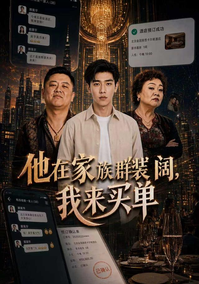 他在家族群装阔，我来买单