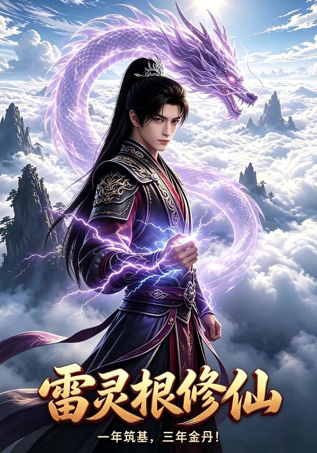 雷灵根修仙，一年筑基三年金丹