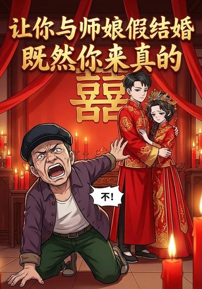 让你与师娘假结婚，既然你来真的封面图