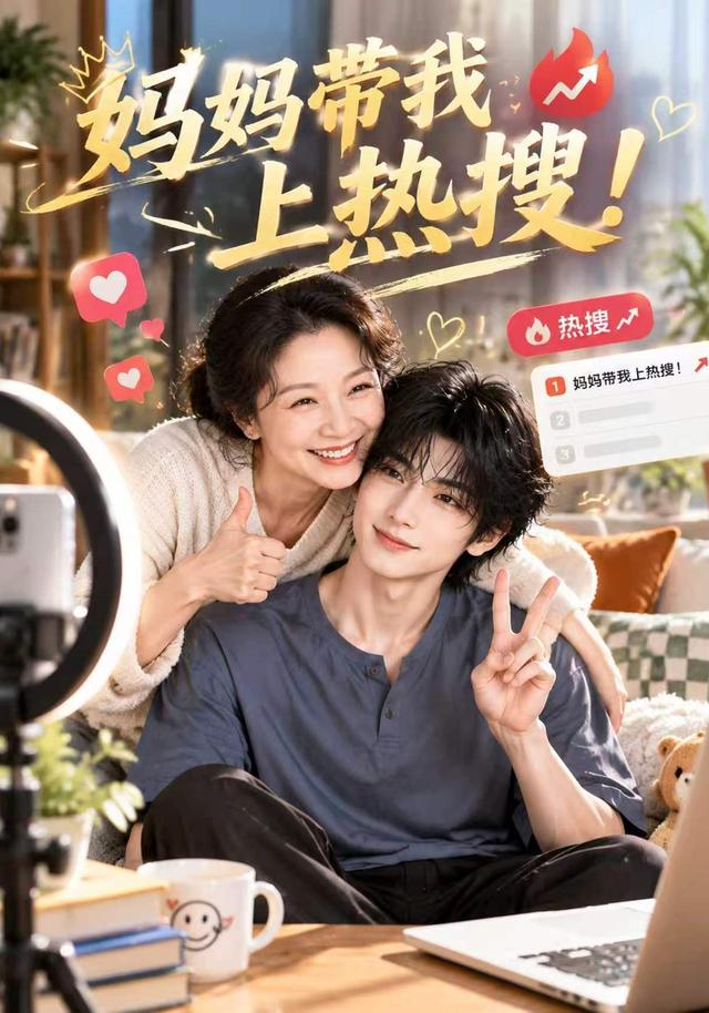 妈妈带我上热搜