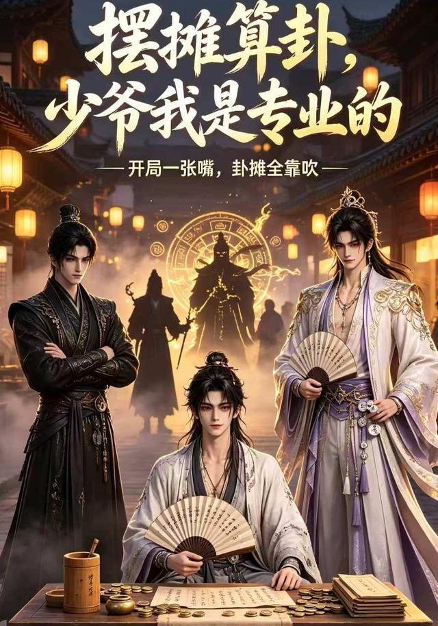 摆摊算卦，少爷我是专业的 cover