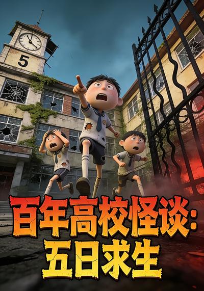 百年高校怪谈：五日求生封面图