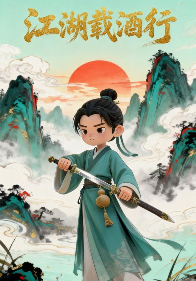 江湖载酒行封面图