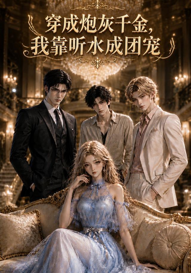 穿成炮灰千金，我靠听水成团宠 cover