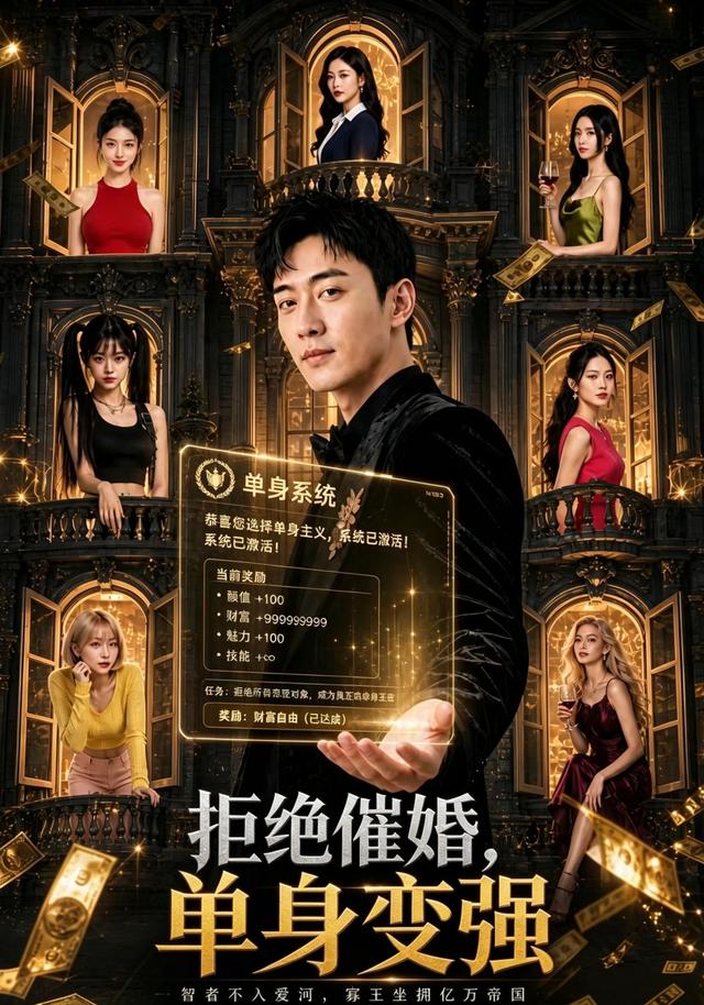 拒绝催婚，单身变强 cover