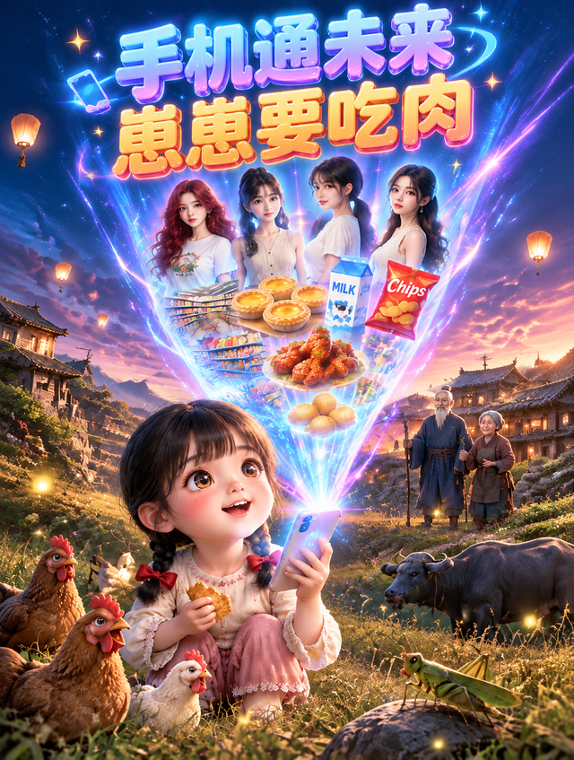 手机通未来，崽崽要吃肉 cover