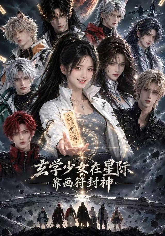 玄学少女在星际，靠画符封神