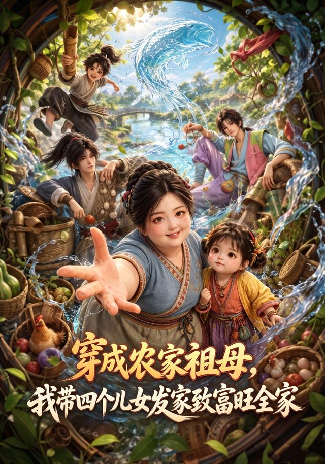 穿成农家祖母，我带四个儿女发家致富旺全家 cover