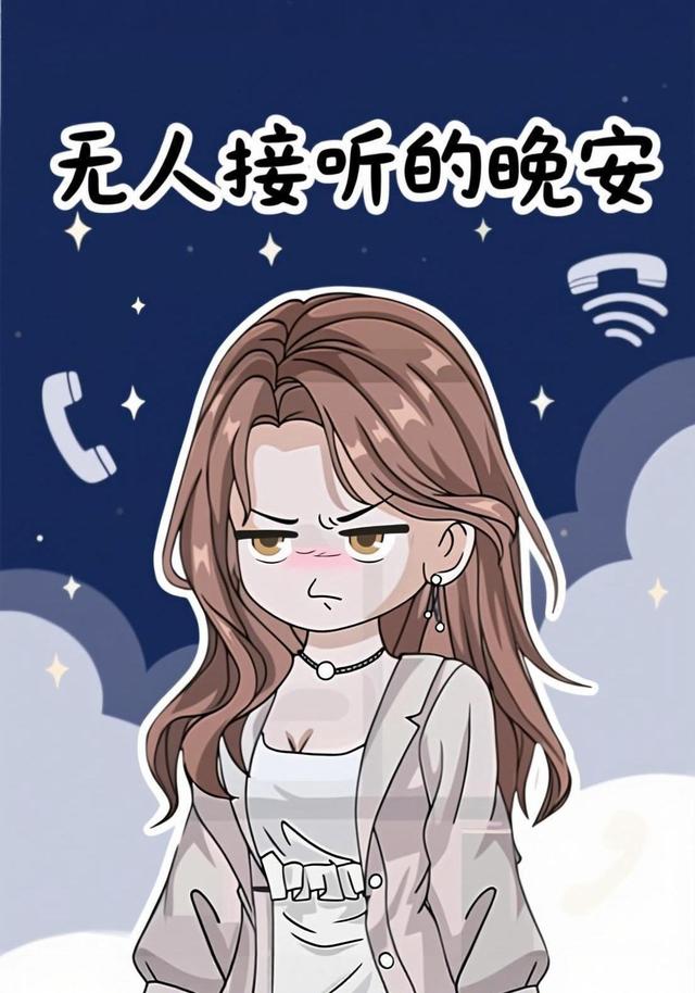 无人接听的晚安封面图
