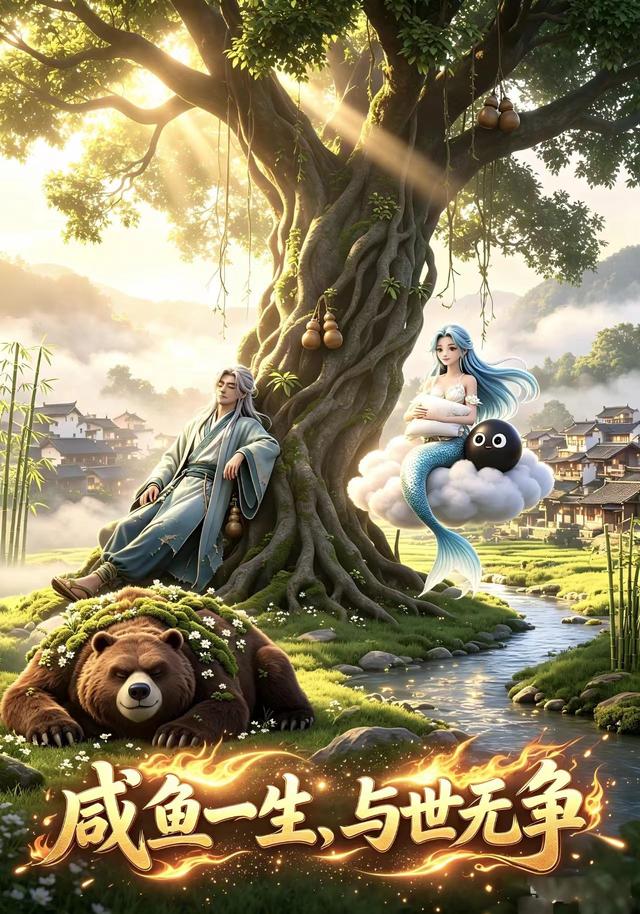 咸鱼一生，与世无争