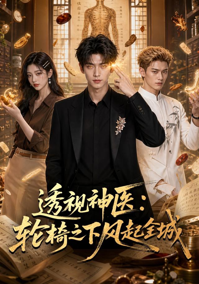 透视神医：轮椅之下风起全城 cover